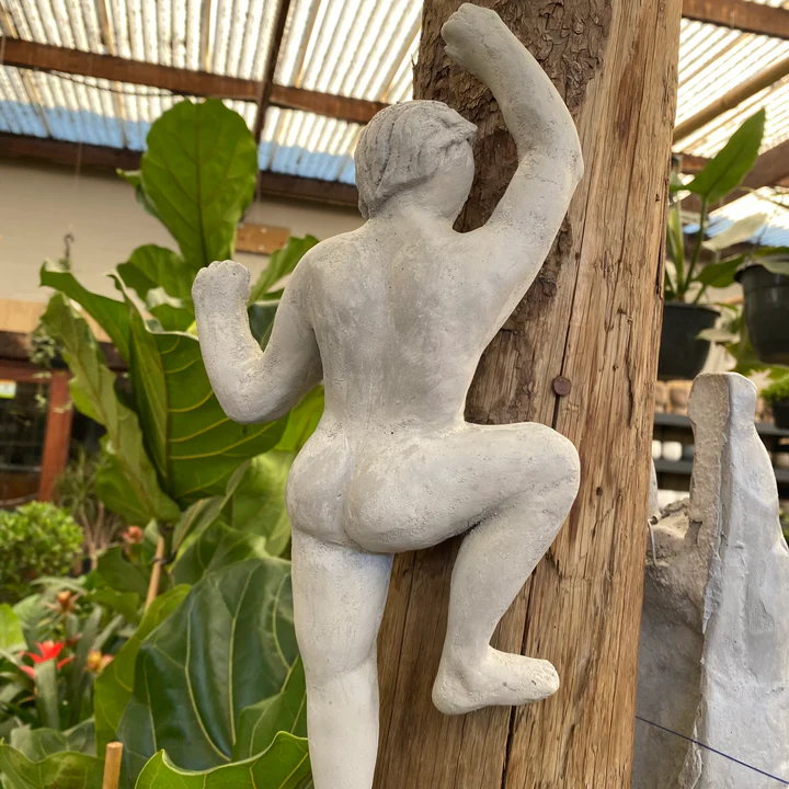 Climbing Cement Figurine R 200.00