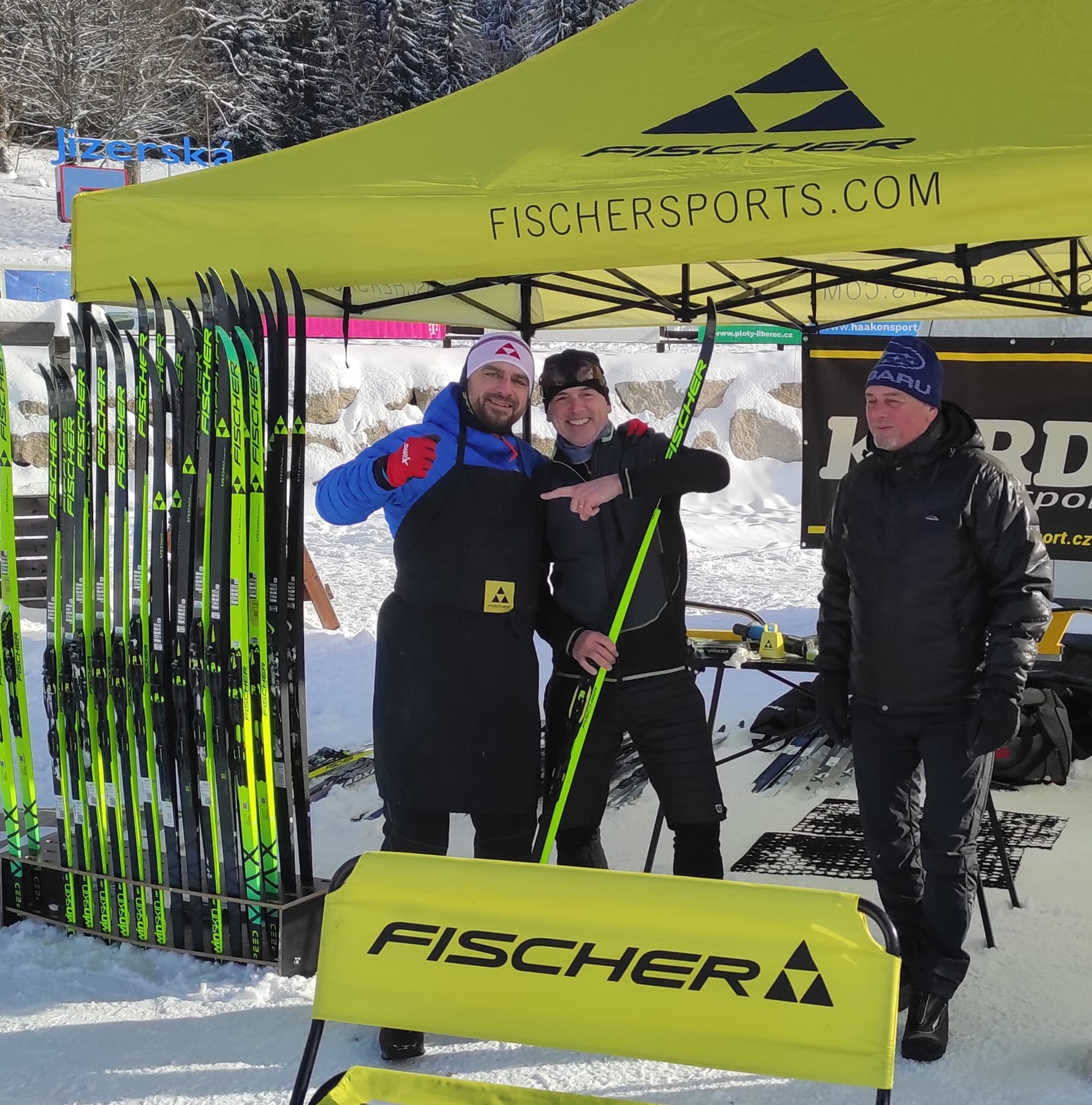 2/26 příprava lyží na s libereckým FISHER teamem