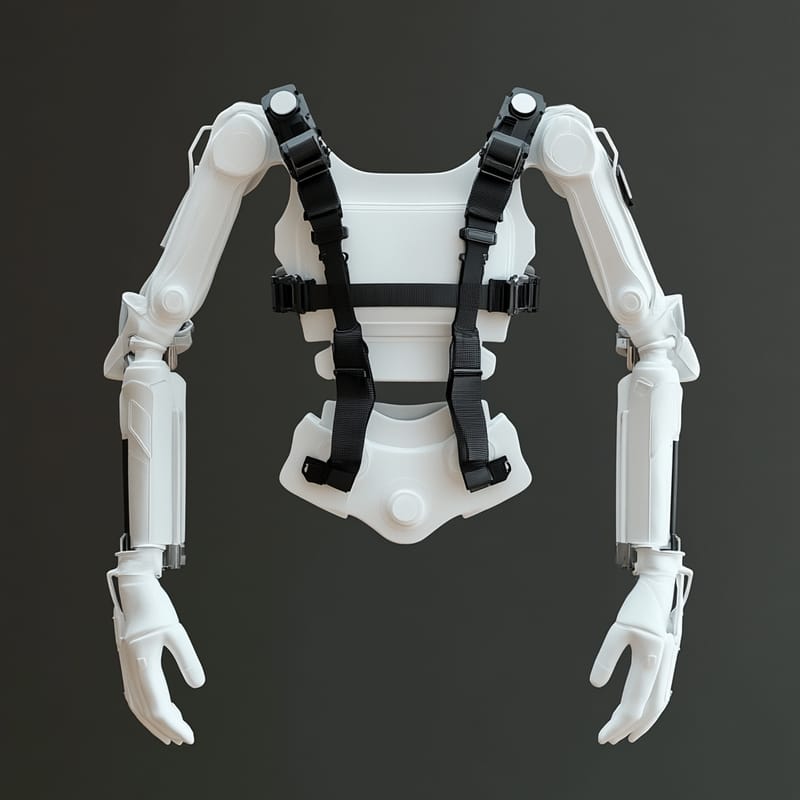 Smart wearable exoskeleton mechanical arm
