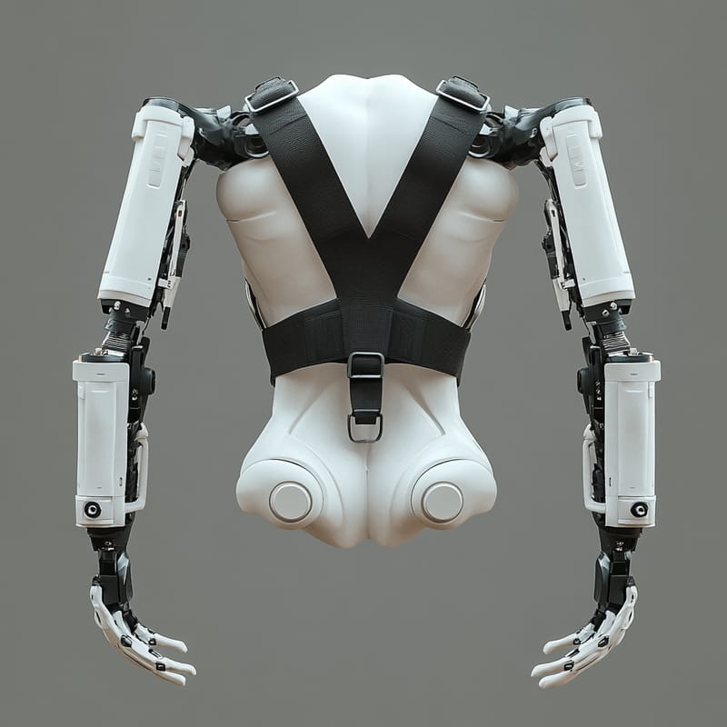 Smart wearable exoskeleton mechanical arm