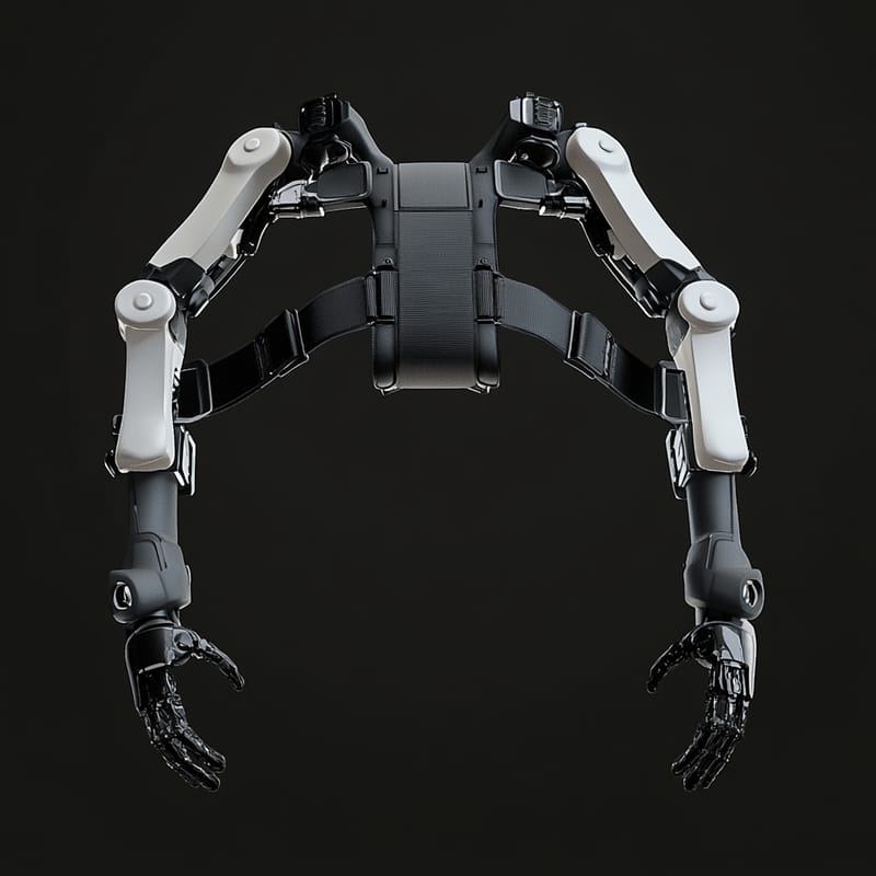 Smart wearable exoskeleton mechanical arm