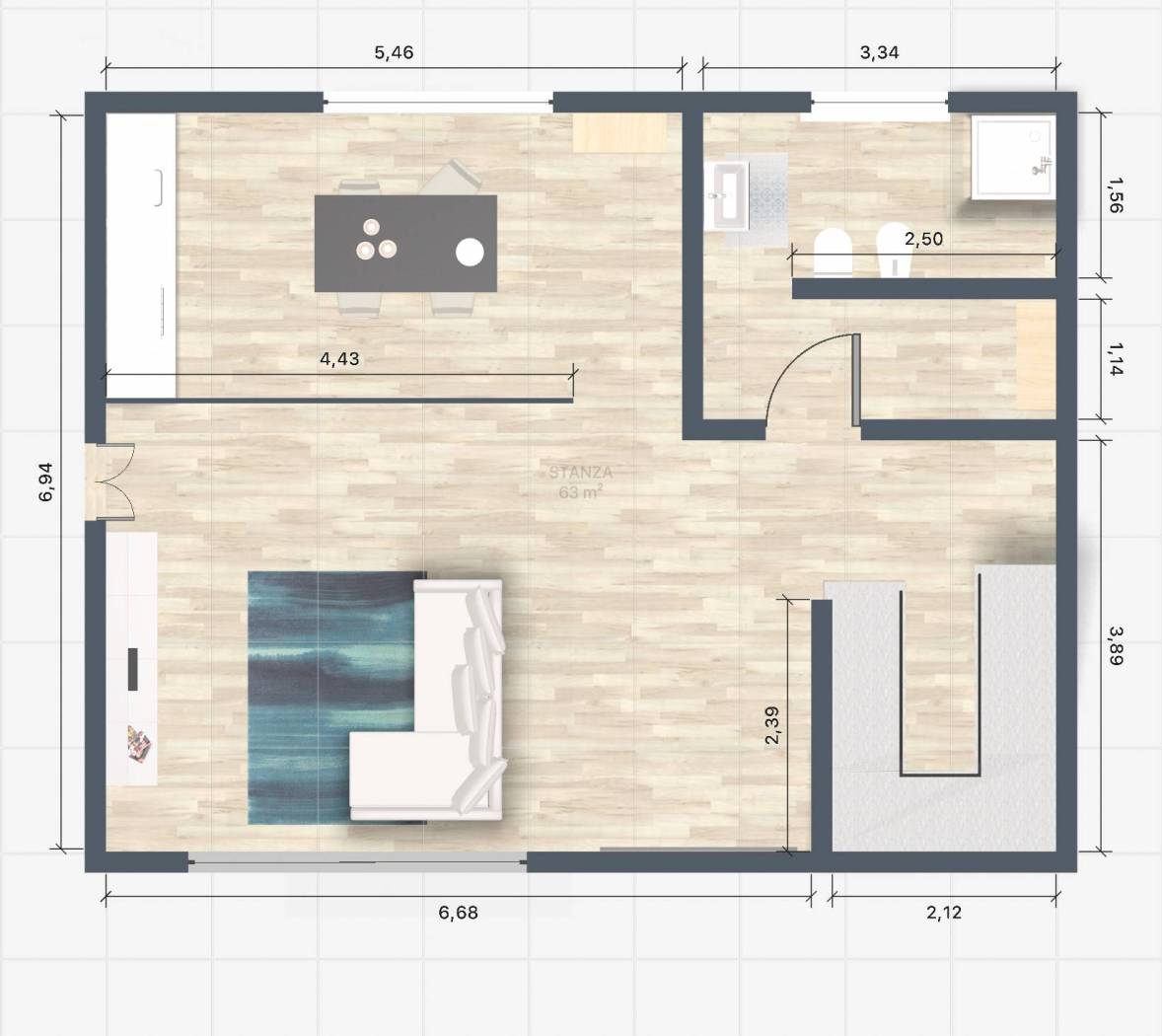 Villa trifamigliare