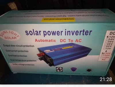 Solar power inverter