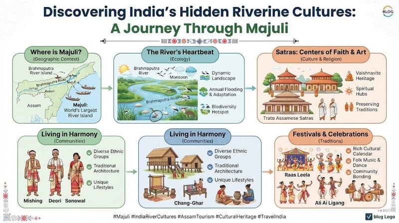 Discovering India’s Hidden Riverine Cultures: A Journey Through Majuli