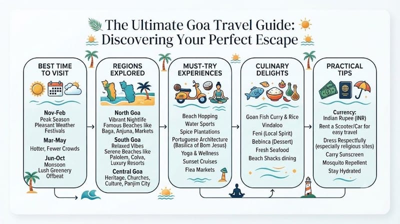 The Ultimate Goa Travel Guide: Discovering Your Perfect Escape