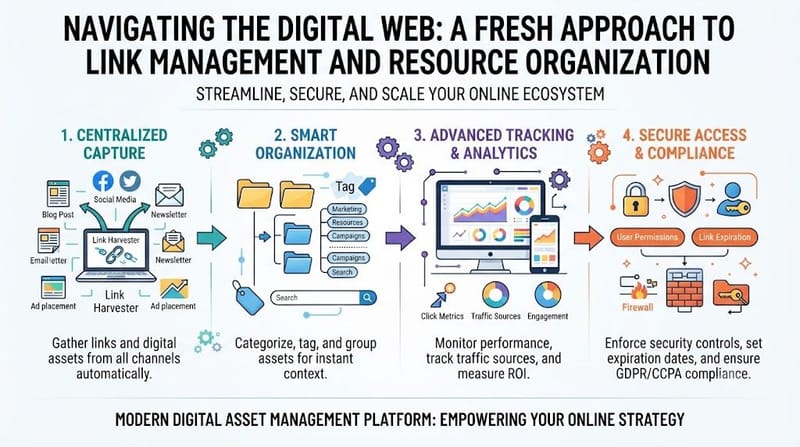 Navigating the Digital Web: A Fresh Approach to Link Management and Resource Organization