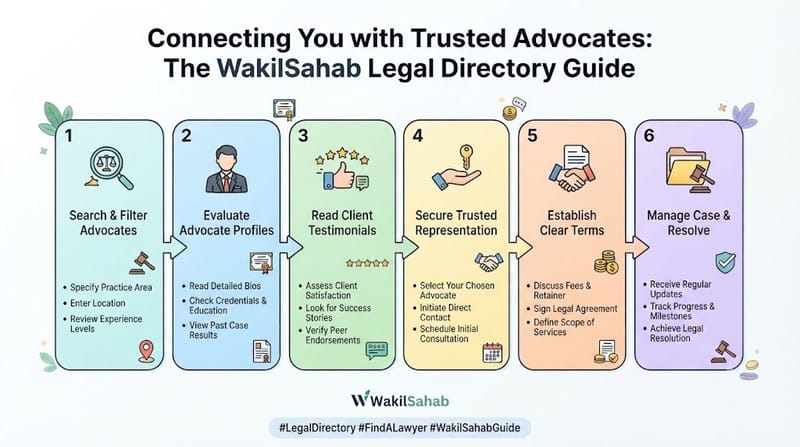 Connecting You with Trusted Advocates: The WakilSahab Legal Directory Guide