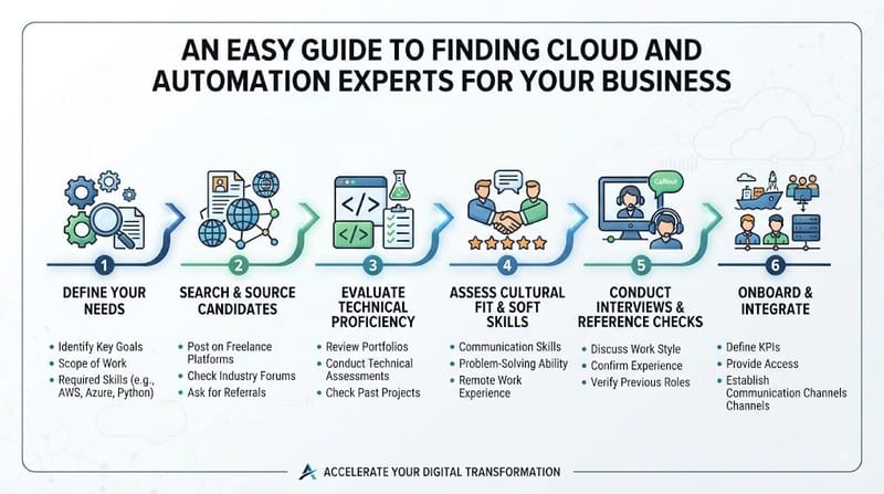 An Easy Guide to Finding Cloud and Automation Experts for Your Business