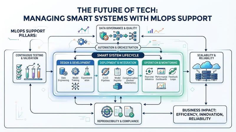 The Future of Tech: Managing Smart Systems with MLOps Support