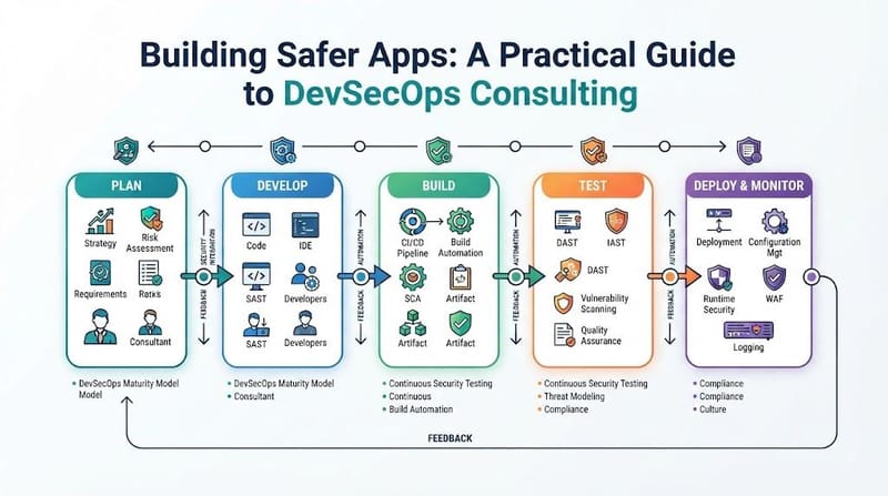 Building Safer Apps: A Practical Guide to DevSecOps Consulting