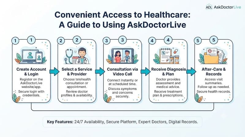 Convenient Access to Healthcare: A Guide to Using AskDoctorLive