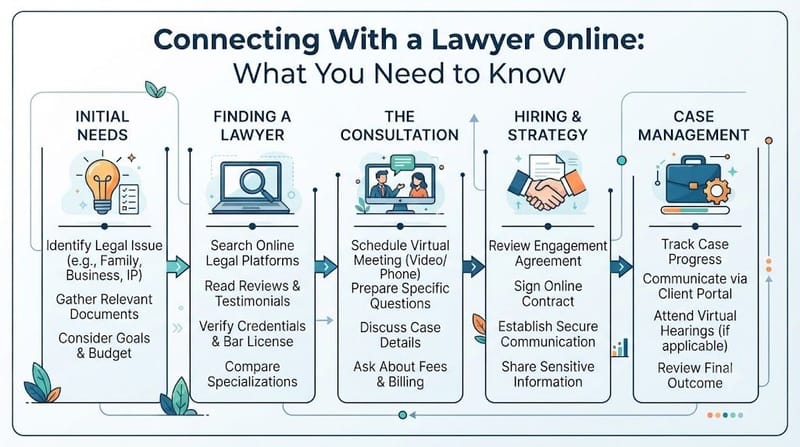 Connecting With a Lawyer Online: What You Need to Know