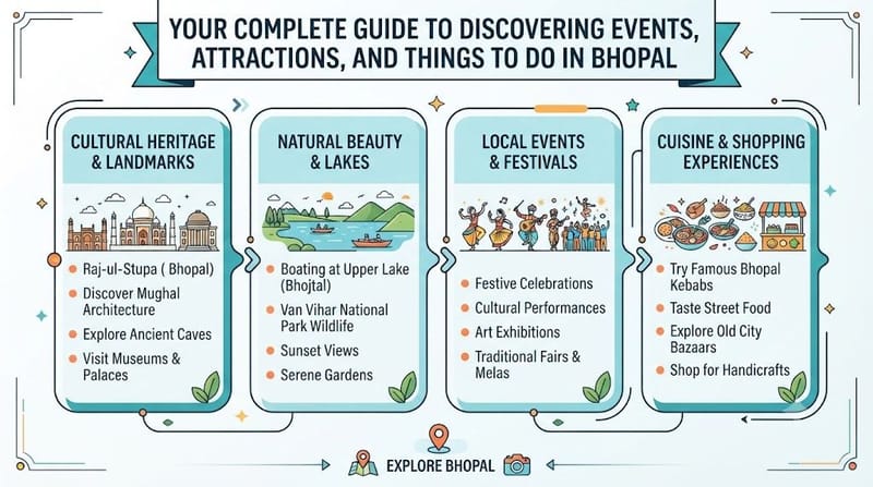 Your Complete Guide to Discovering Events, Attractions, and Things to Do in Bhopal