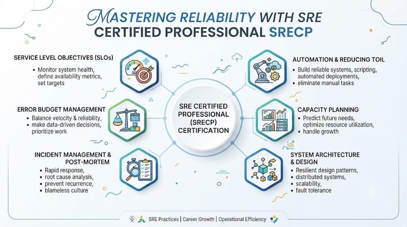 Mastering Reliability with SRE Certified Professional SRECP