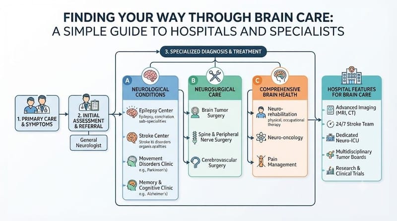 Finding Your Way Through Brain Care: A Simple Guide to Hospitals and Specialists