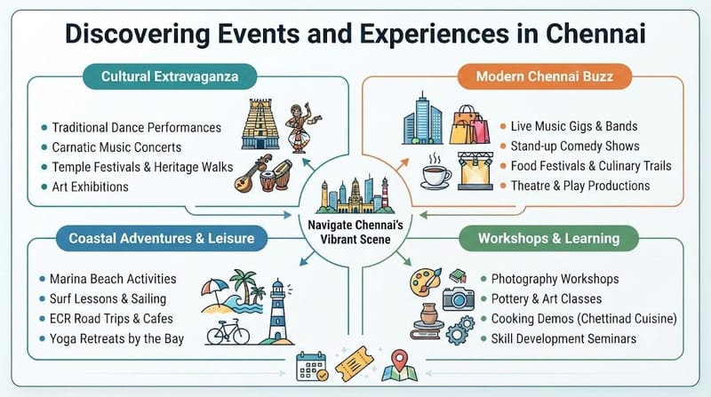 Discovering Events and Experiences in Chennai