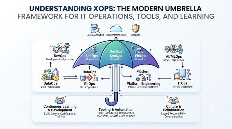 Understanding XOps: The Modern Umbrella Framework for IT Operations, Tools, and Learning