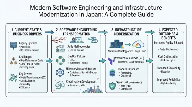 Modern Software Engineering and Infrastructure Modernization in Japan: A Complete Guide
