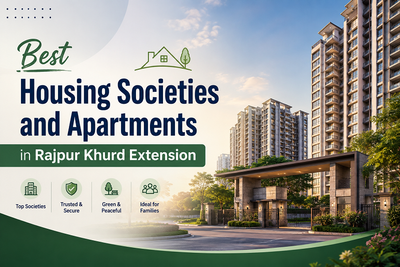 Best Housing Societies and Apartments in Rajpur Khurd Extension: A Complete Living Guide