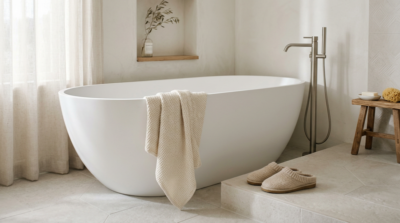 Spa-Inspired Baths