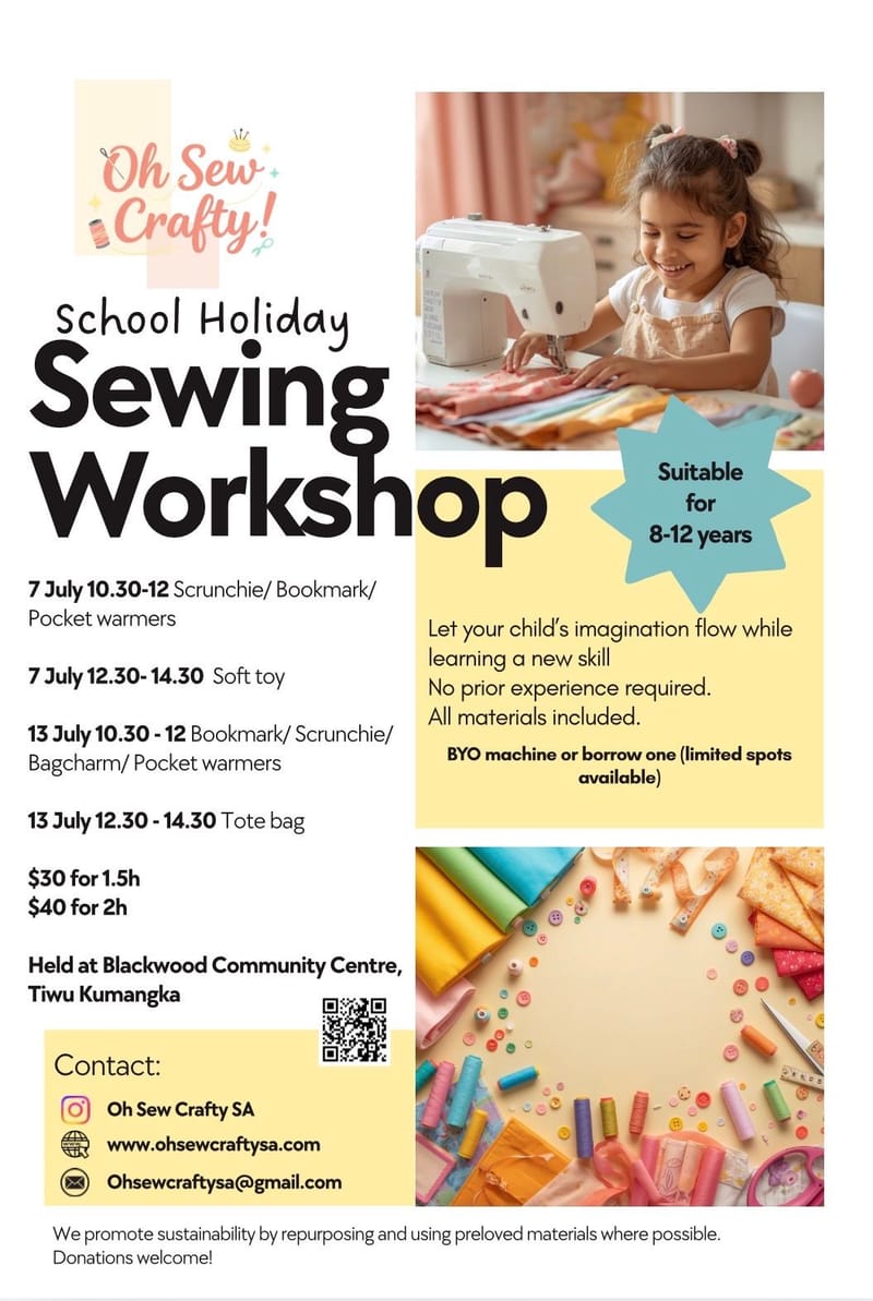 School Holiday Workshops