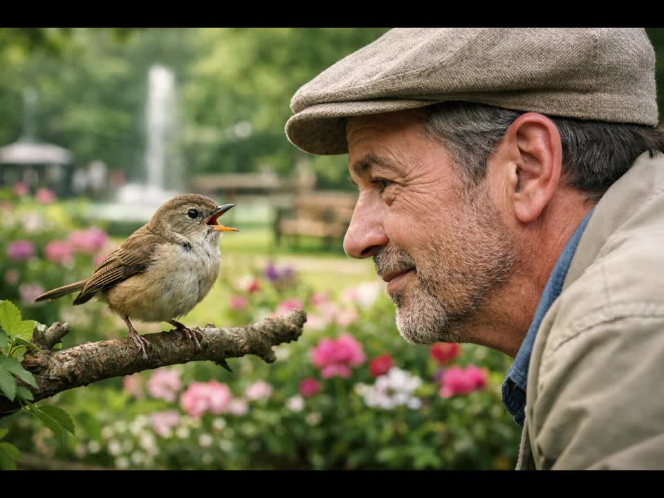 Un Oiseau Juge le Monde qui l'Entoure