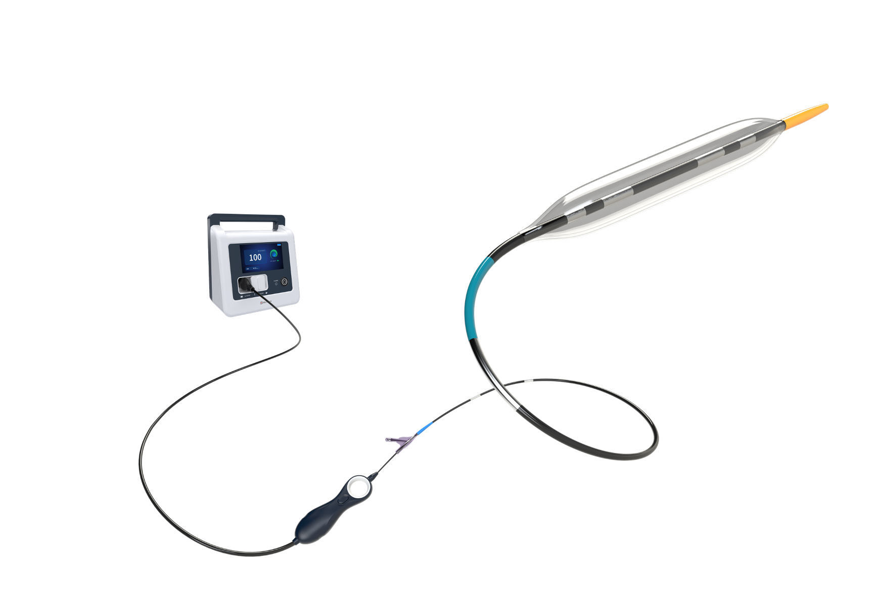 Active medical devices for coronary artery disease
