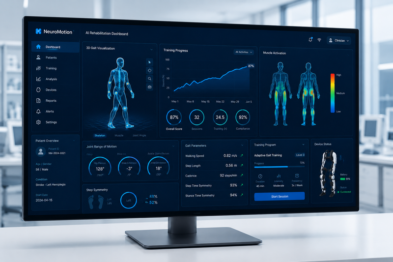 AI Rehabilitation Dashboard