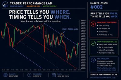 Price Tells You Where. Timing Tells You When.