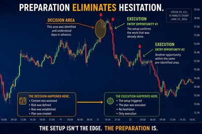 Preparation Eliminates Hesitation