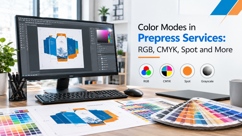 Color Modes in Prepress Services: RGB, CMYK, Spot and More