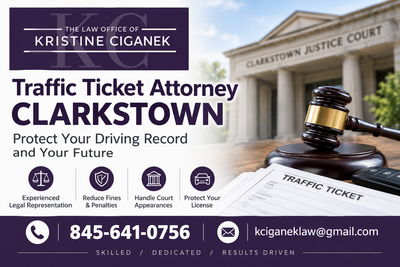 How a Traffic Ticket Attorney Can Help You Navigate Clarkstown Justice Court
