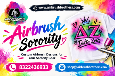 Airbrush Sorority T-Shirts: Personalized Designs Your Members Will Love