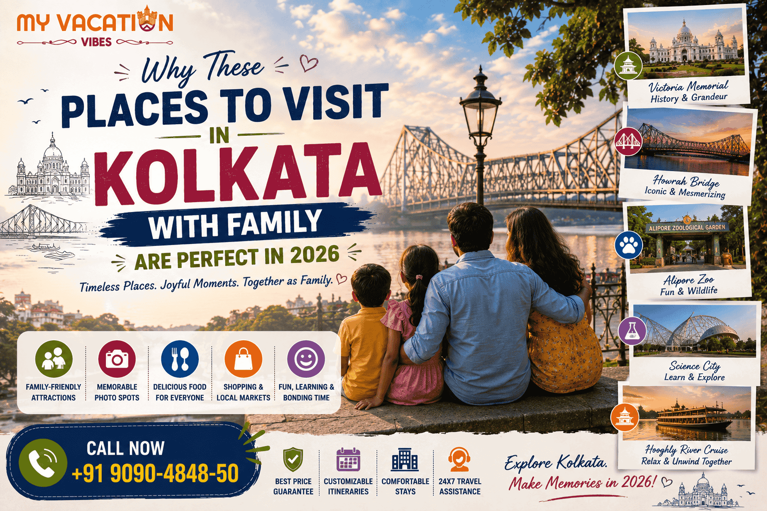 Why These Places to Visit in Kolkata with Family Are Perfect in 2026