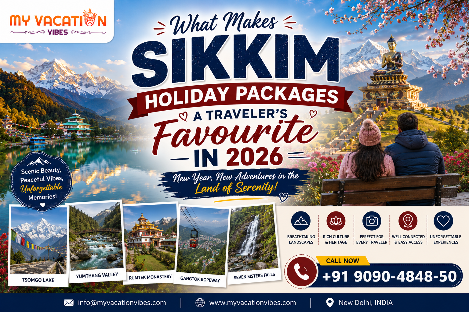 What Makes Sikkim Holiday Packages a Traveler's Favourite in 2026