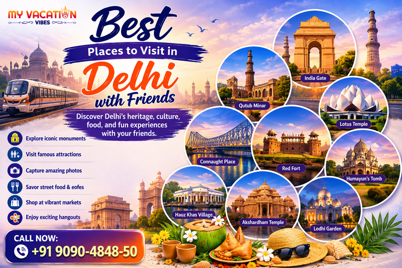 Best Places to Visit in Delhi for an Unforgettable Trip