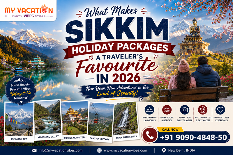 What Makes Sikkim Holiday Packages a Traveler's Favourite in 2026