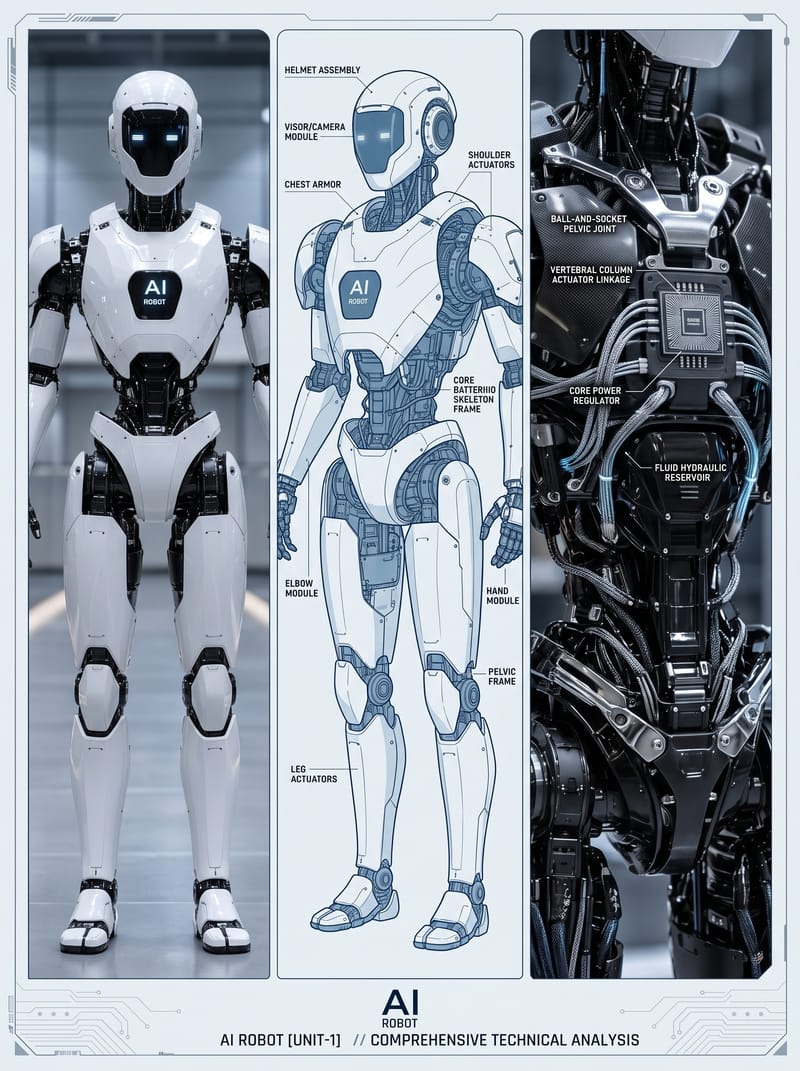 Geheros Matrix Concept Humanoid Robot