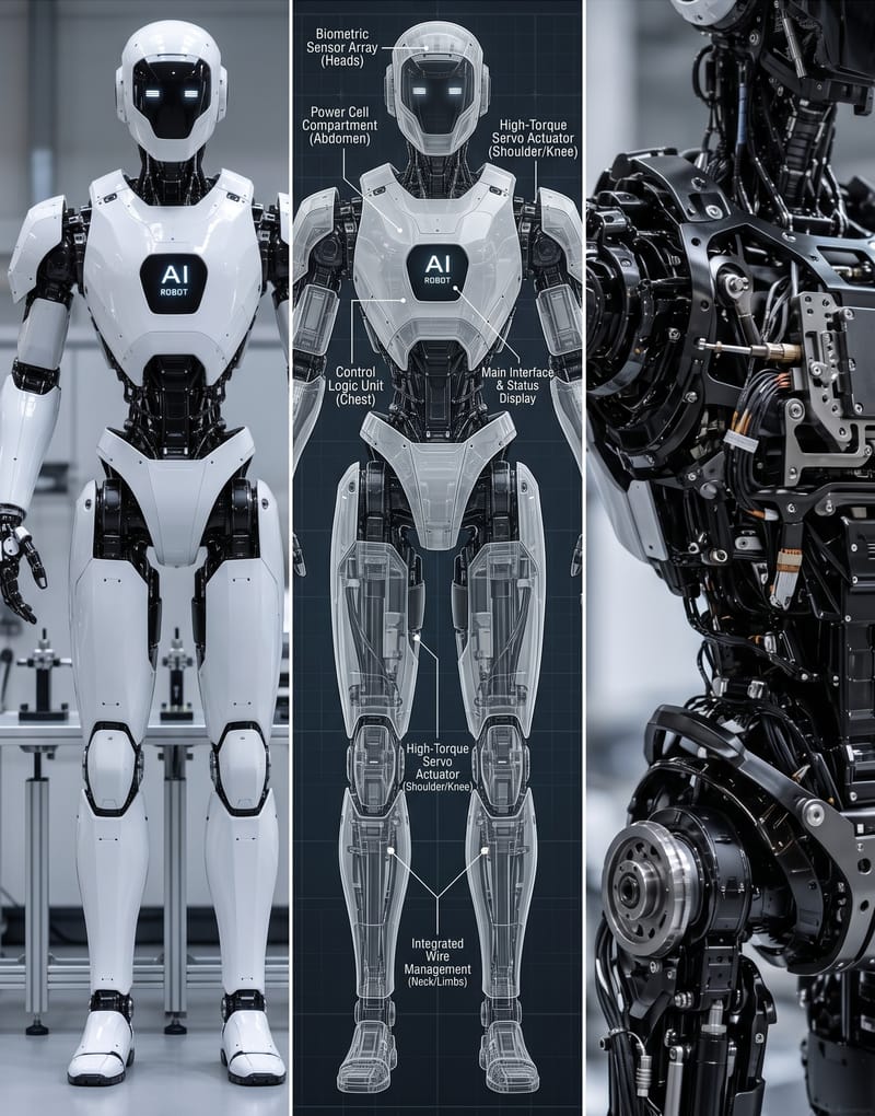 Future Geheros Matrix next-generation AI humanoid robot platform