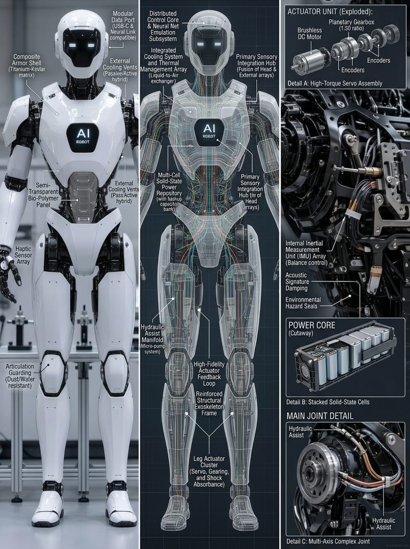 Future Geheros Matrix next-generation AI humanoid robot platform