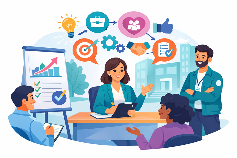 Optimiser  le management de la responsable de service social