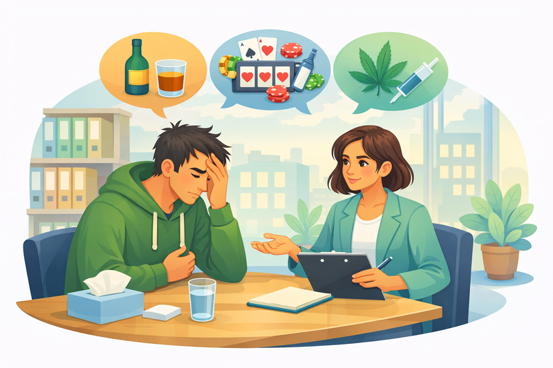 Addictions et accompagnement social : posture professionnelle et repérage