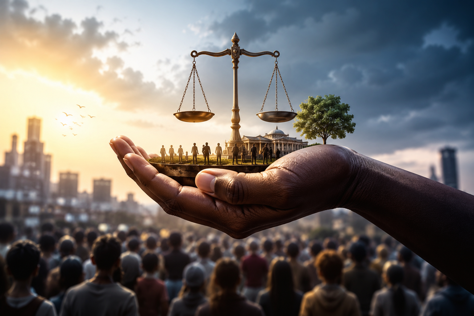 WHEN RESPONSIBILITY IS PLACED IN OUR HANDS, CAN POWER BE TRUSTED?