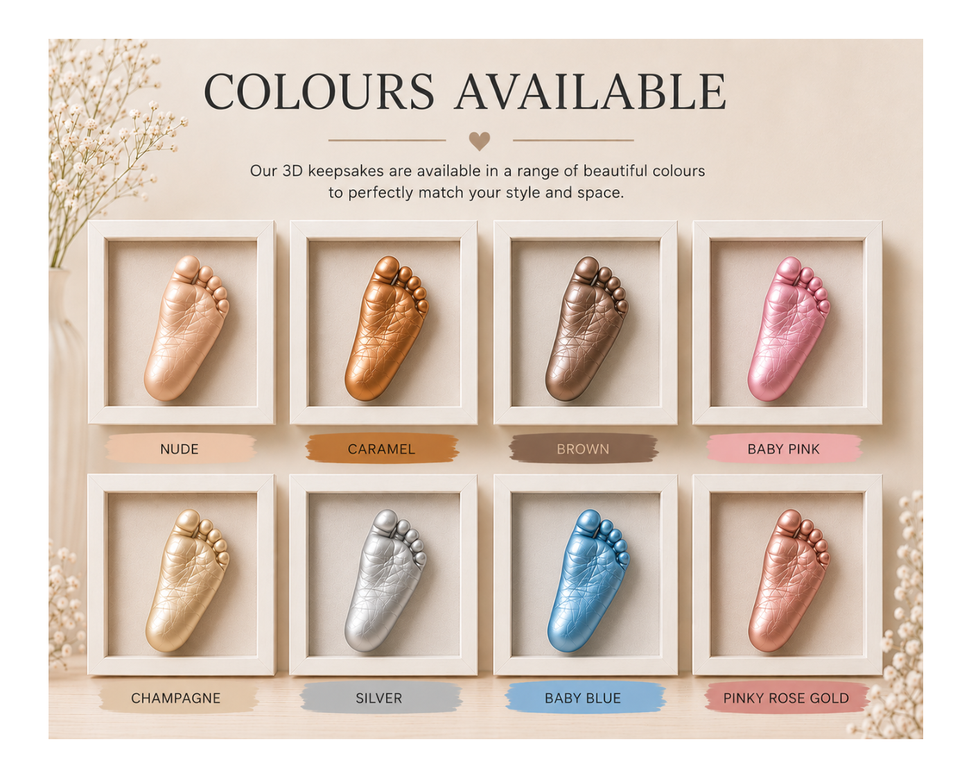 Choose Your Keepsake Colour