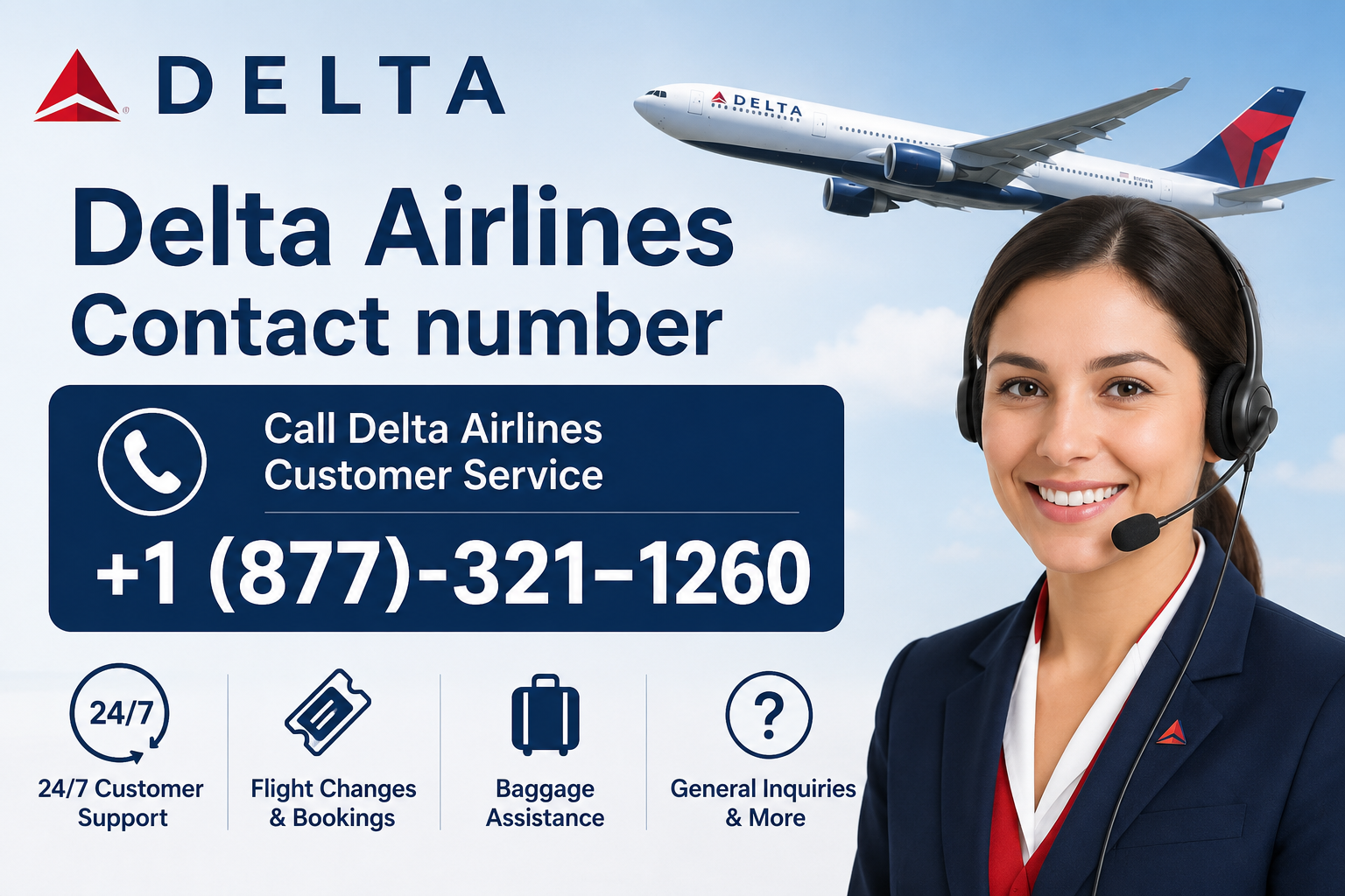 Delta Airlines reservation Number