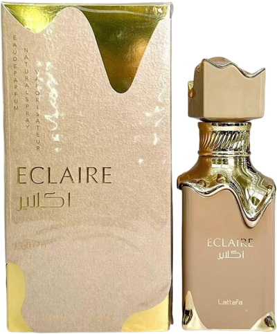 Lattafa Eclaire Eau de Parfum 100ml perfume bottle.