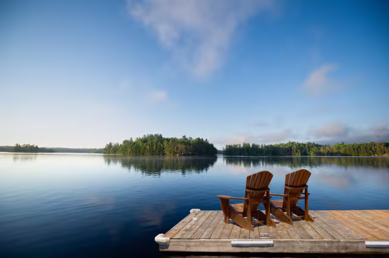 A serene background representing family financial security