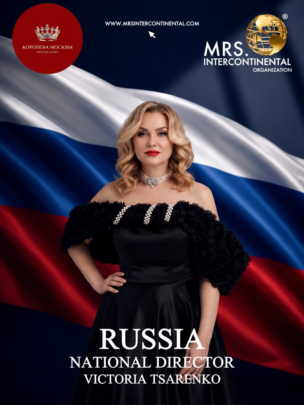 VICTORIA TSARENKO APPOINTED OFFICIAL NATIONAL DIRECTOR FOR RUSSIA