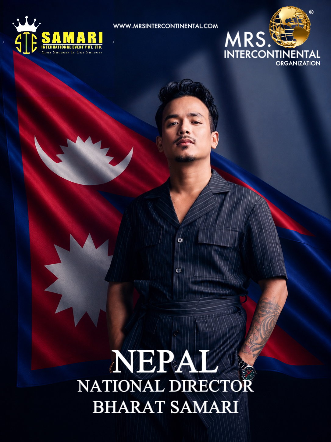 BHARAT SAMARI APPOINTED OFFICIAL NATIONAL DIRECTOR FOR NEPAL