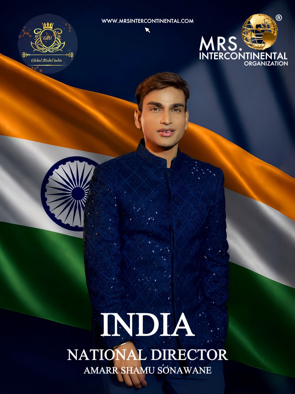MRS. INTERCONTINENTAL ORGANISATION CONFIRMS NATIONAL DIRECTOR APPOINTMENT FOR INDIA